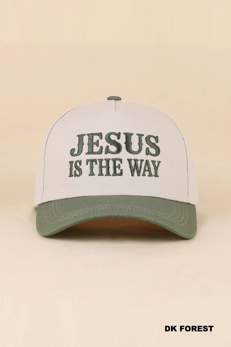 Jesus Is The Way Hat