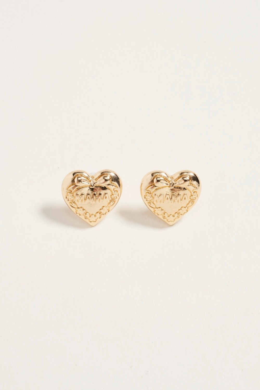 Puffy Heart Mama Earrings