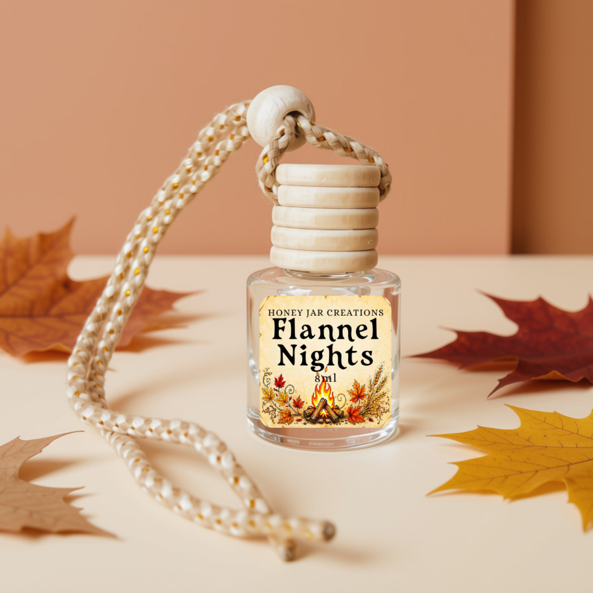 Flannel Nights | Fall-Inspired | Hanging Car Diffuser