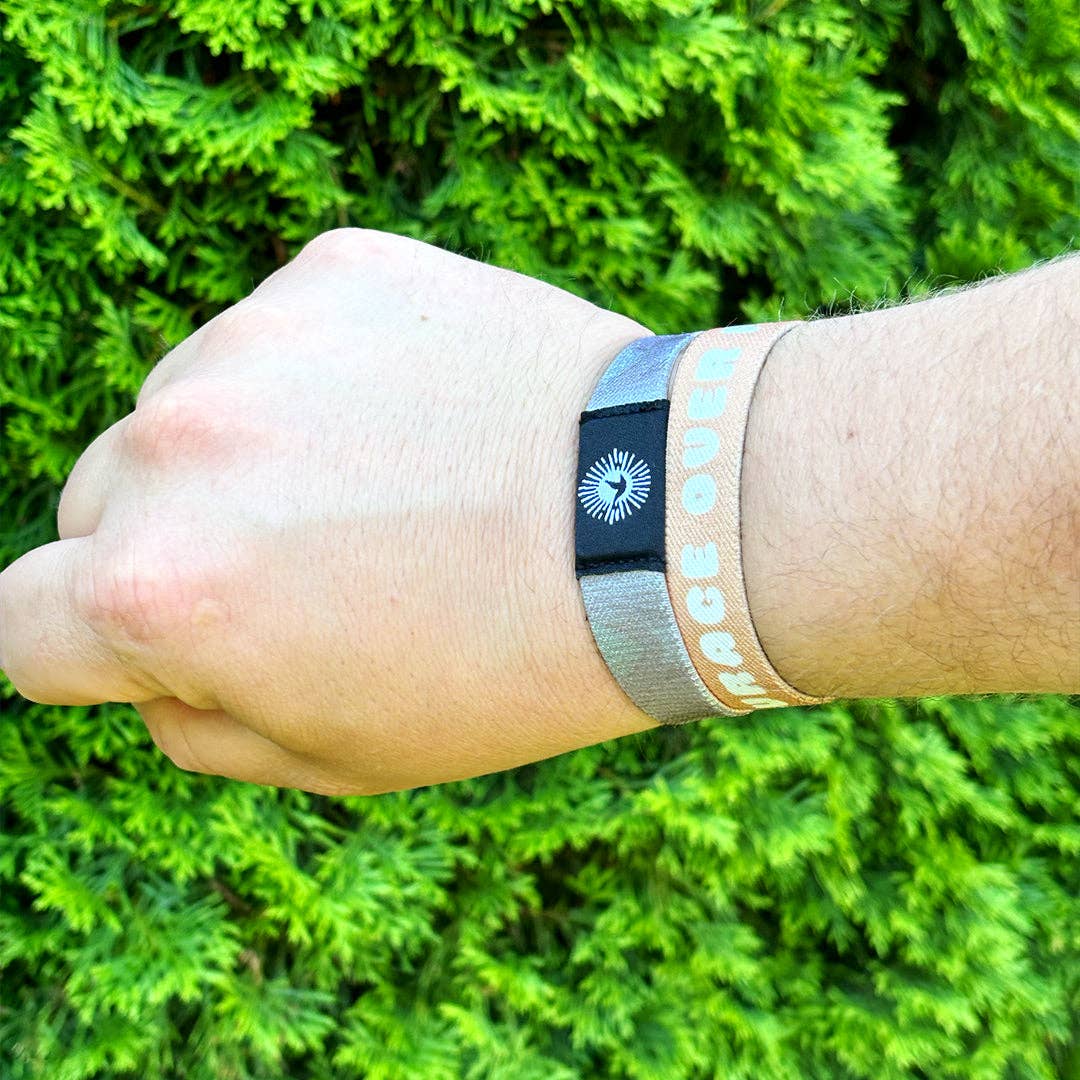 Courage Over Fear NFC Positivity Bracelet