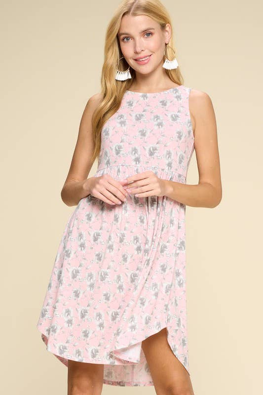 Floral Babydoll Dress