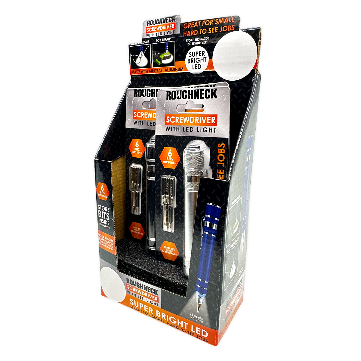 Screwdriver with LED Light