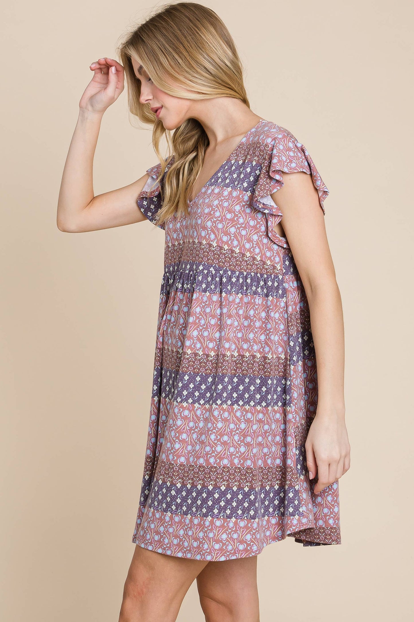 Floral Babydoll Dress