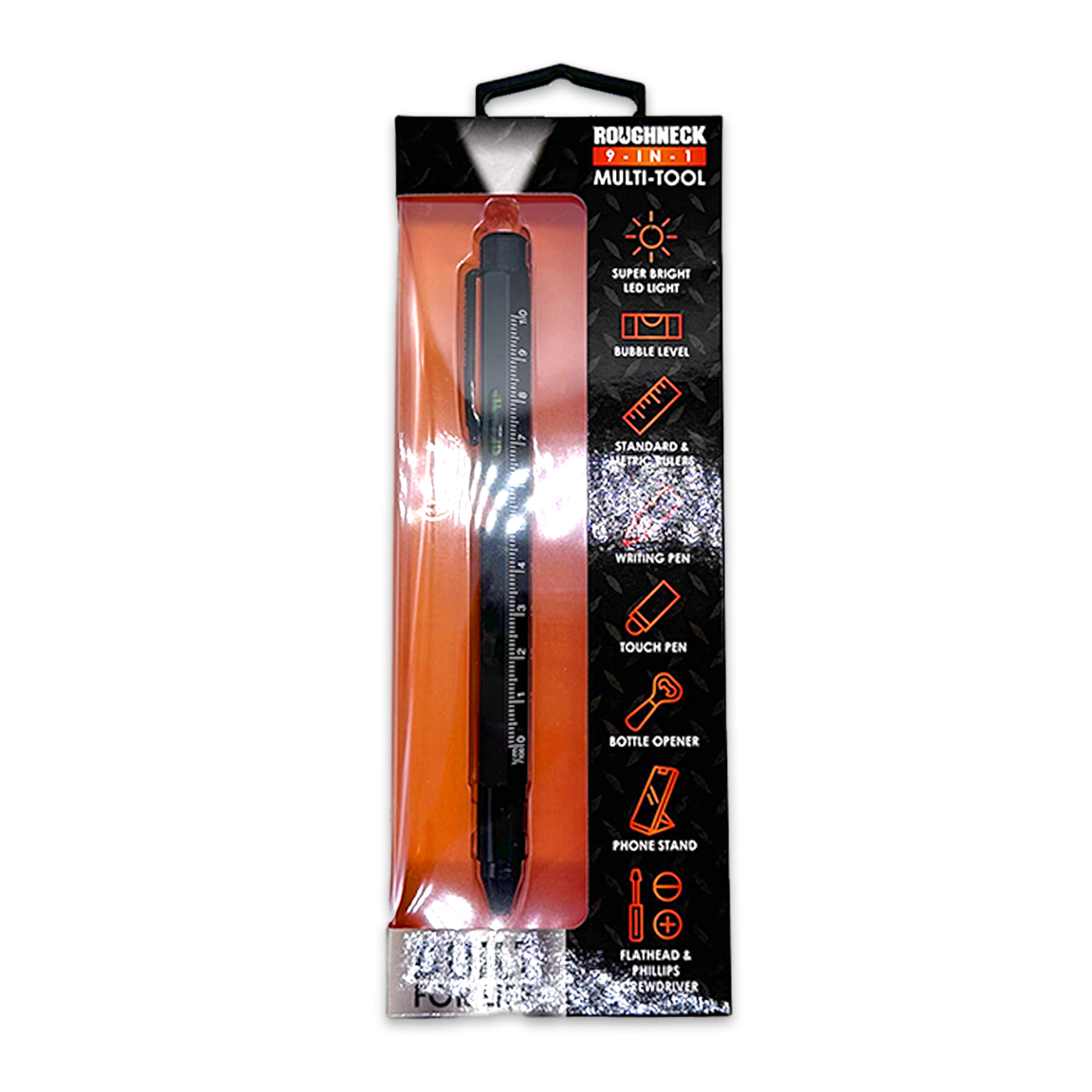 Roughneck Multi-Tool 9-In-1 Pen