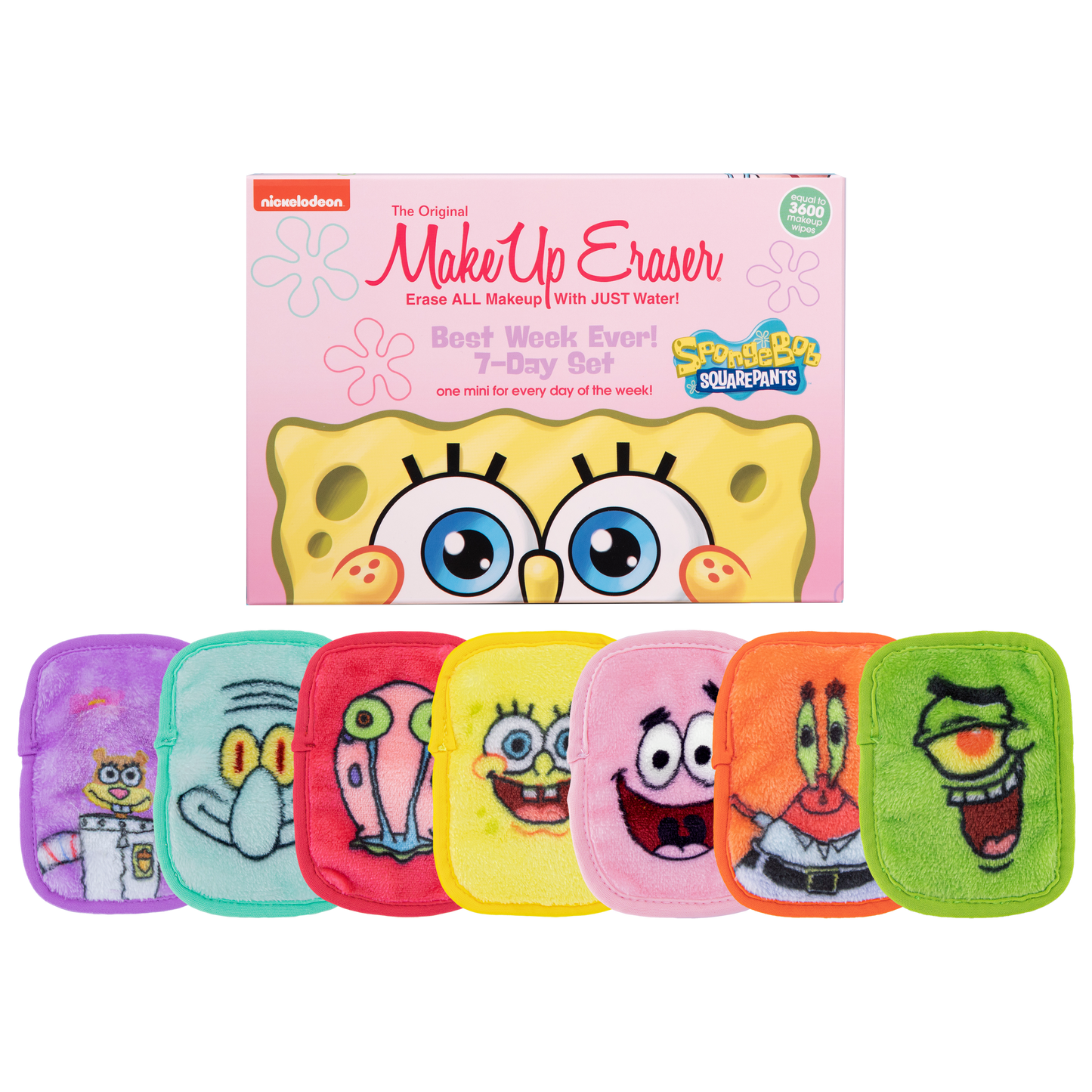 SpongeBob 7-Day Set | MakeUp Eraser