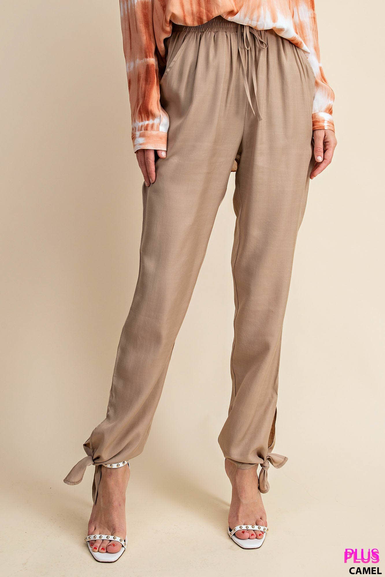 Flowy Bottoms With Tied Ankles