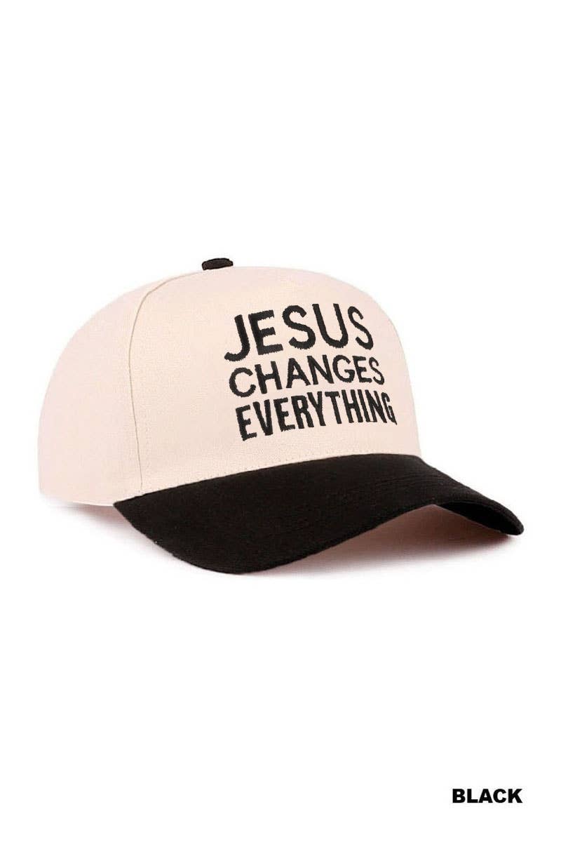 Jesus Changes Everything Hat