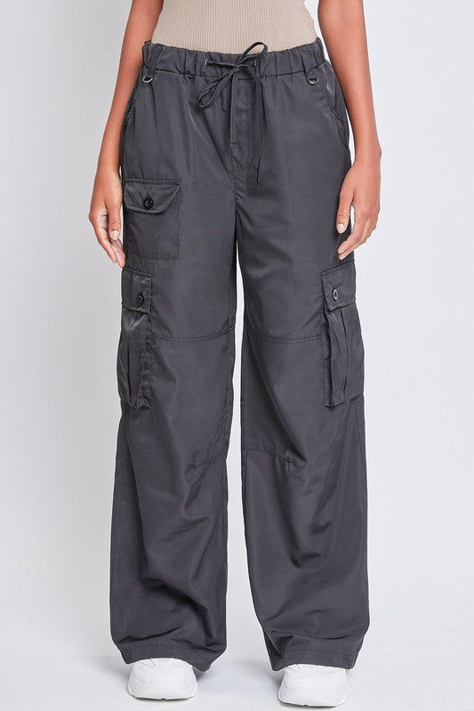 Junior Relaxed Nylon Cargo Pants YMI