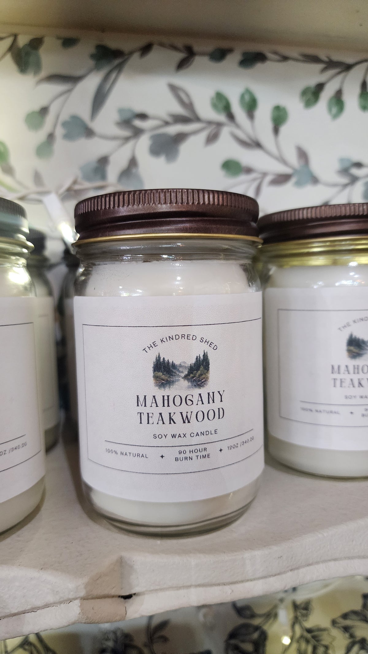 12oz Mason Jar Soy Candles