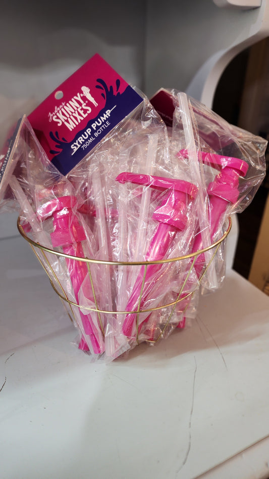 Skinny Syrup Pump In Pink