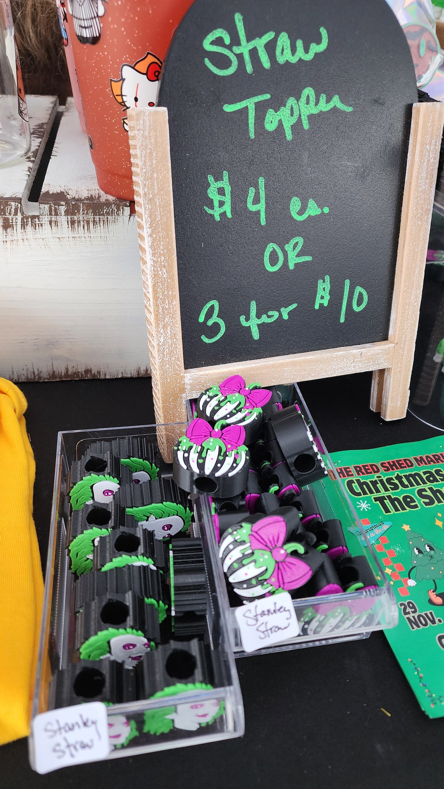 Bug Man Straw Topper