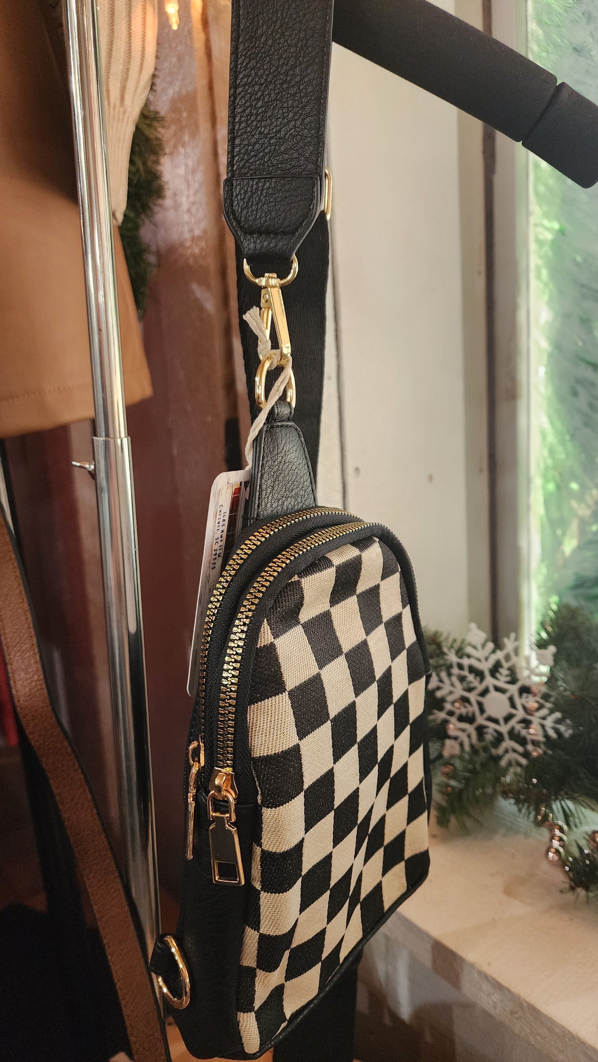 Black Crossbody Sling