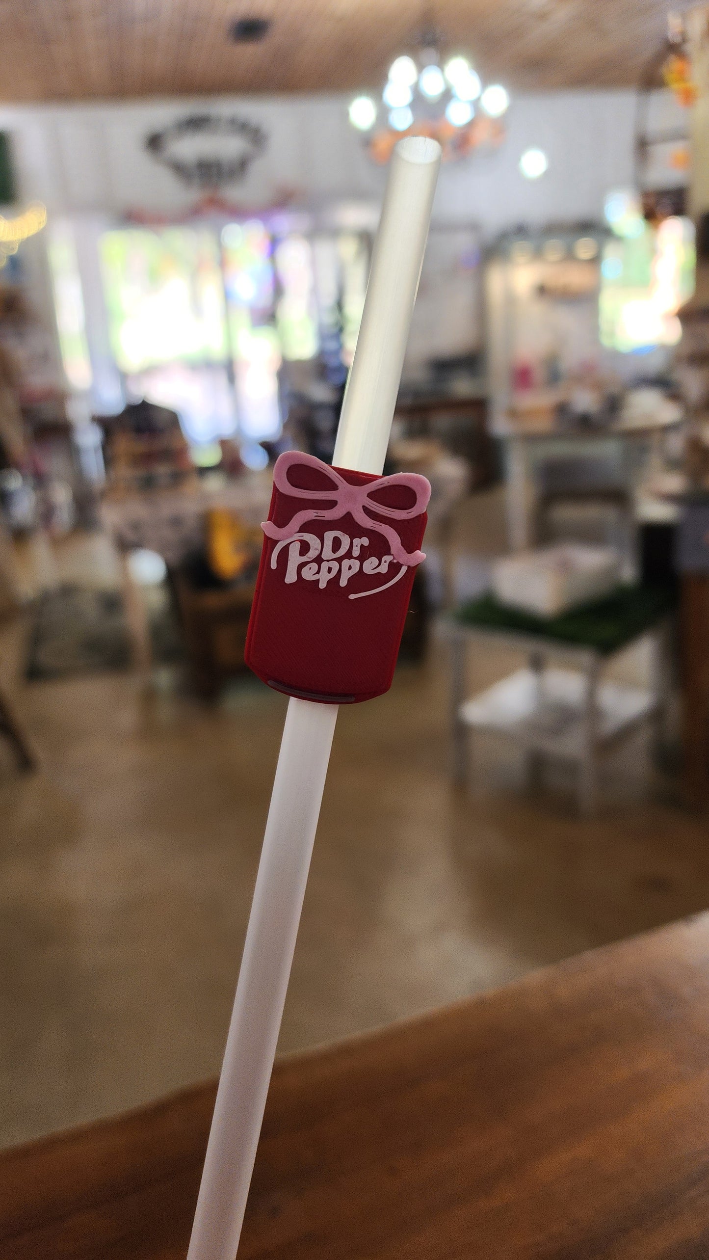 Dr.Pepper Straw Topper
