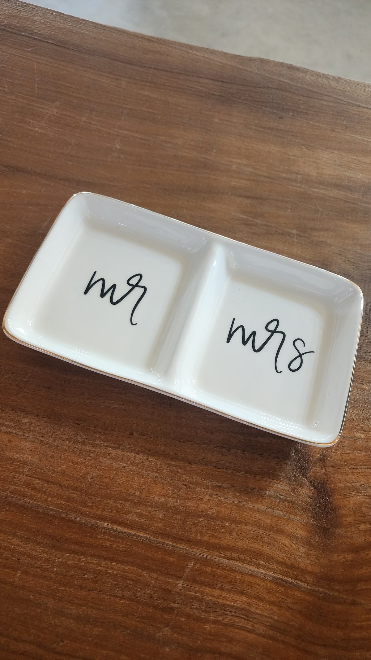 His & Her Ring Dish
