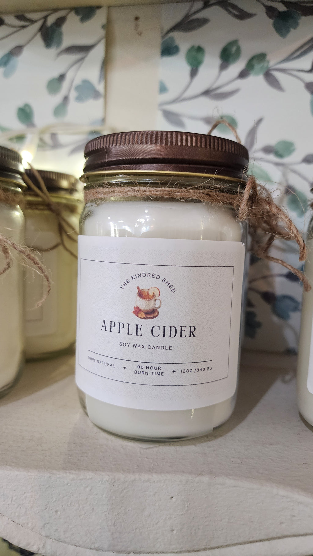12oz Mason Jar Soy Candles