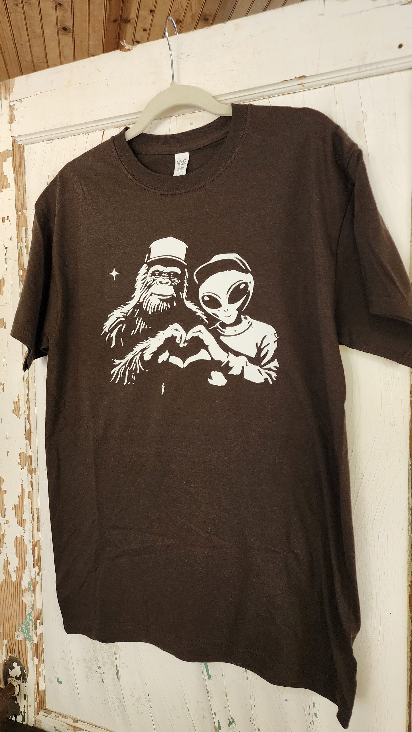 Big Foot And Alien Tee