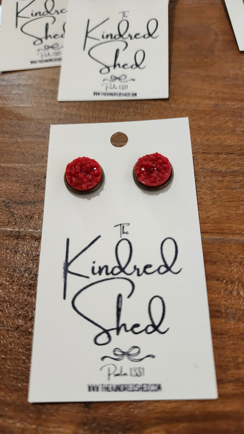 Druzy Stud Earrings