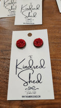 Druzy Stud Earrings