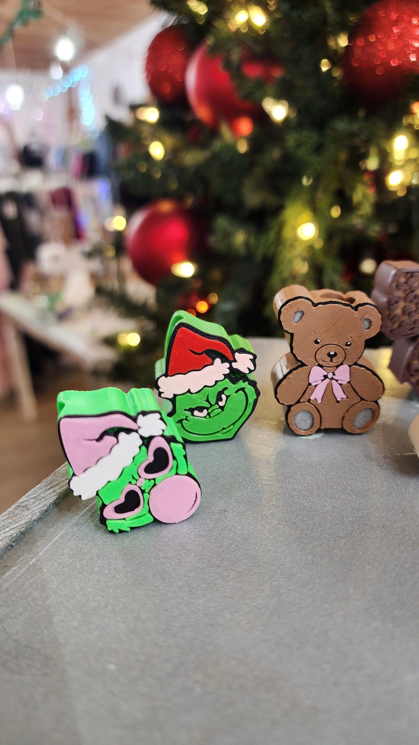 Grinchy Straw Topper