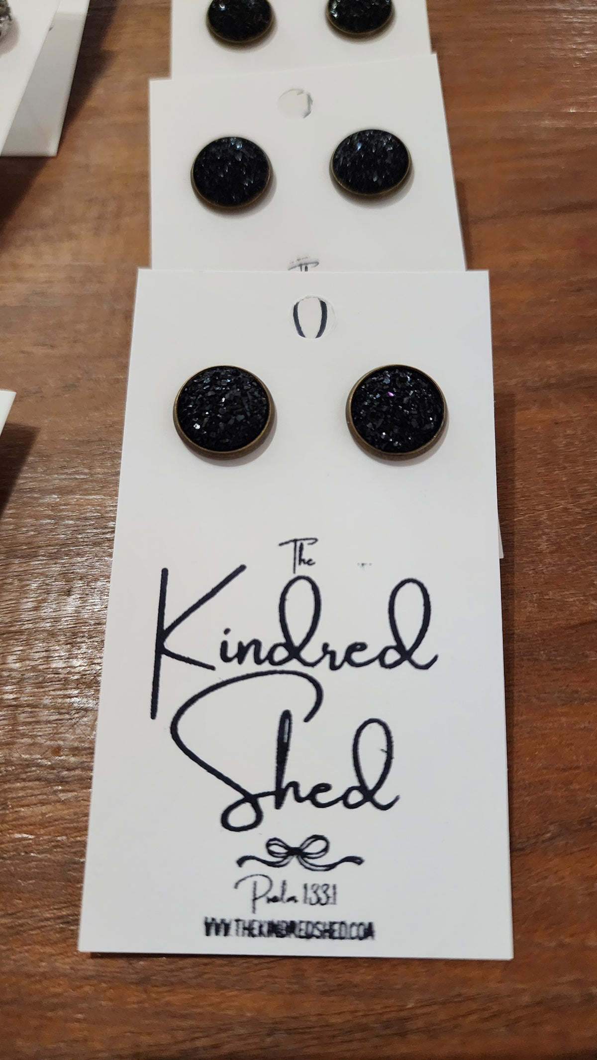 Druzy Stud Earrings
