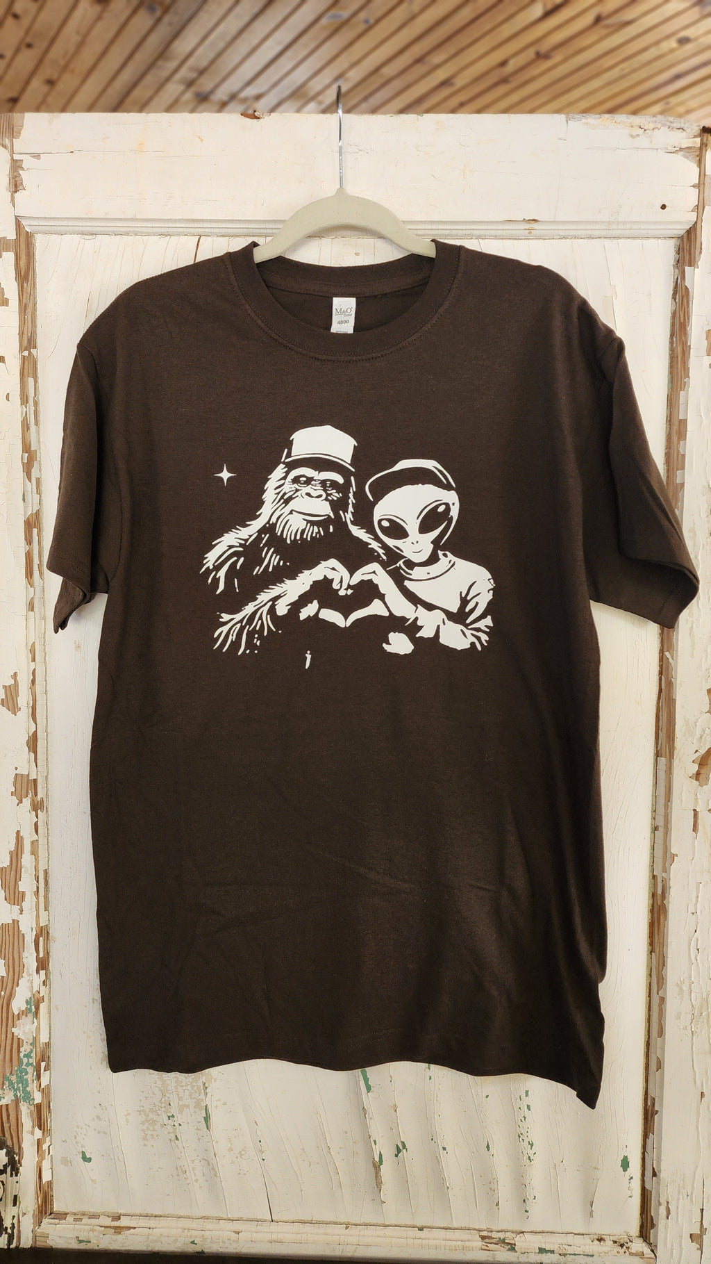 Big Foot And Alien Tee