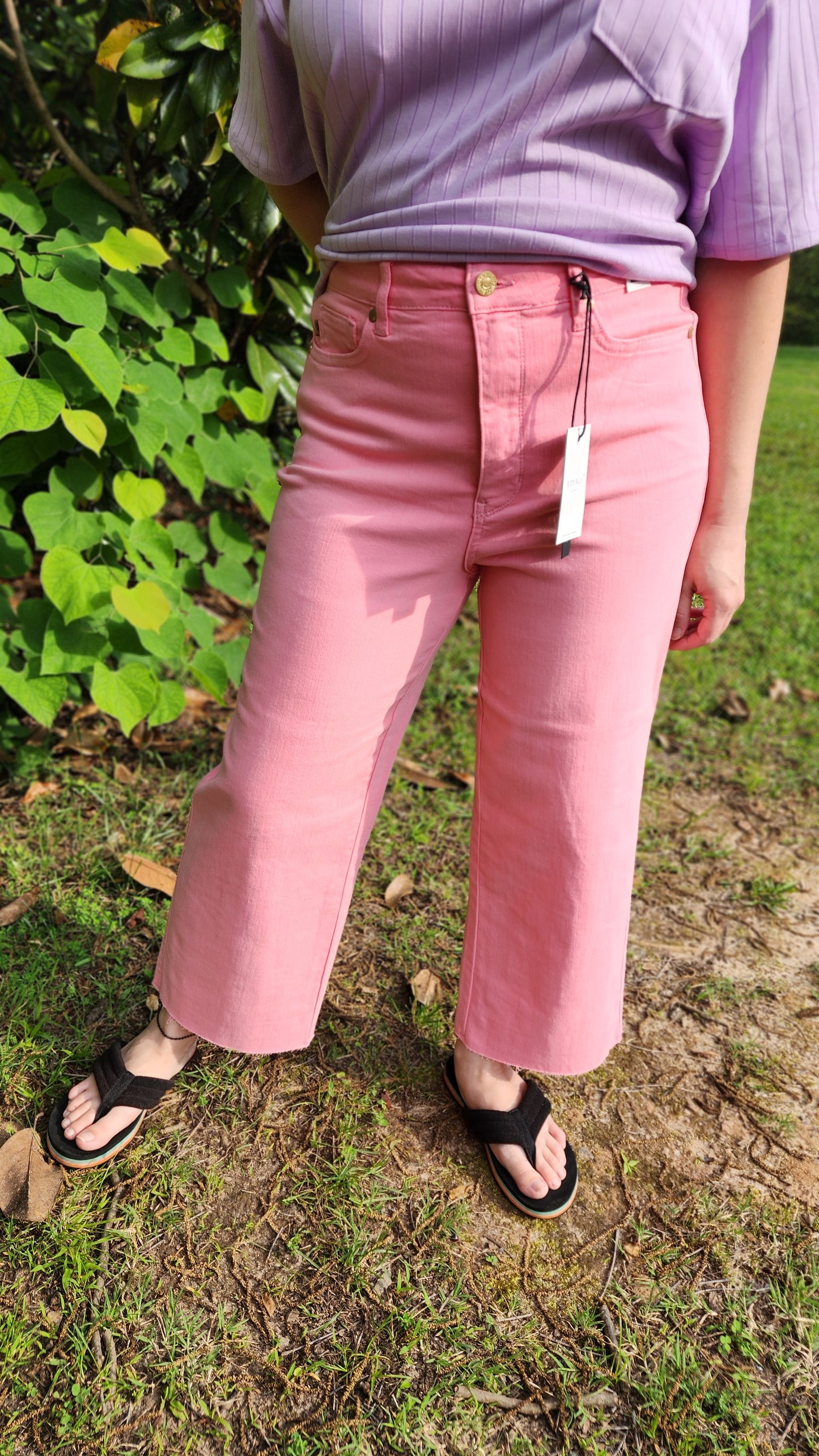 Judy Blue Pink Capris
