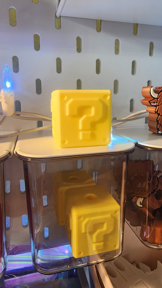 Mystery Block Straw Topper